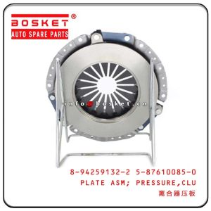 Quality 8942591322 5876100850 Clutch Pressure Plate Assembly For ISUZU 4JA1 NHR54 NKR 8-94259132-2 5-87610085-0 for sale