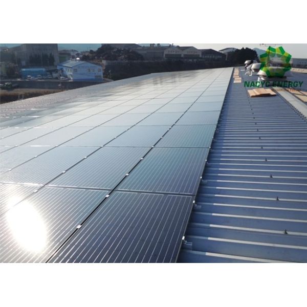 Bracket Aluminum Structure Solar Bracket Metal Roof Solar Mounting Systems