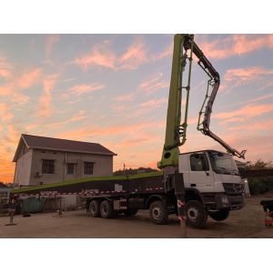 Construction Concrete Equipment Pump Zoomlion 62M With Mercedes Benz