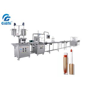 SUS304 Mascara Cosmetic Filling Machine 20L Tank 84PCS/Min