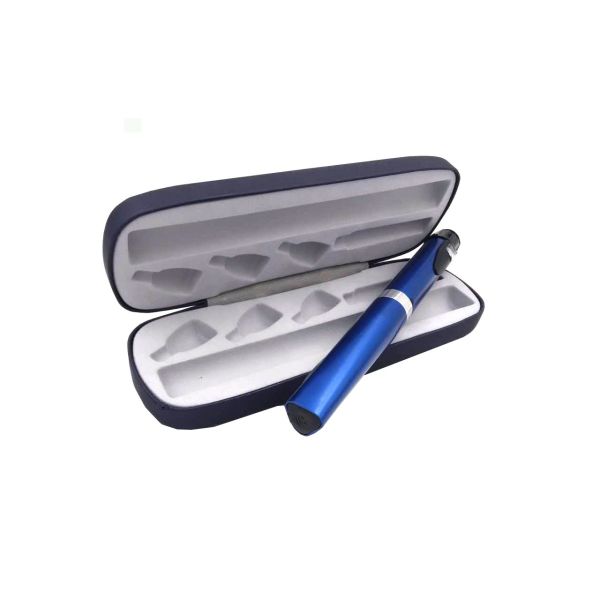 Blue Color Insulin Pen Box Insulin Travel Case For Pens Tinplate / PU Leather