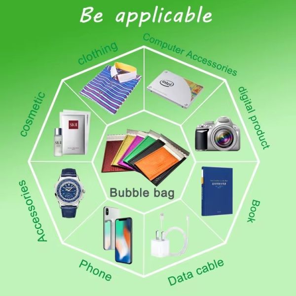 PE Aluminized Film Metallic Poly Mailers 180GMS-220GMS