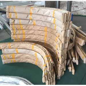 6063 T5 Aluminium Extrusion Profiles , Bending Extruded Aluminum Profile Clear