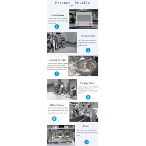 Small Liquid Plastic Tube Filling Sealing Machine for Nucleic Acid Extraction