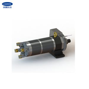 China Pipe Cutting Machine Laser Cutting Chuck Pneumatic Feeding 4 Jaws on sale