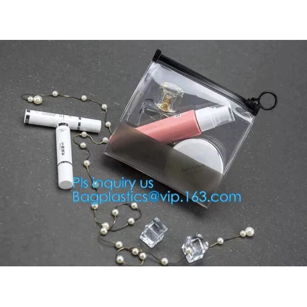 Slider zipper Plastic bag for file bag, clothing packaging bag with zipper/clothes packaging bags/PVC slider bag