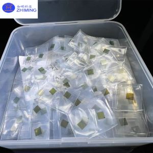 SIC Square Substrate 5×5 10×10 350um Off Axis: 2.0°-4.0° Toward Production Grade