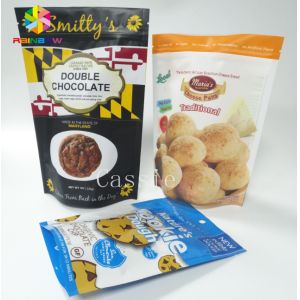 China High Strength Custom Snack Bags , Stand Up Pouch Packaging For Nuts Heat Seal on sale