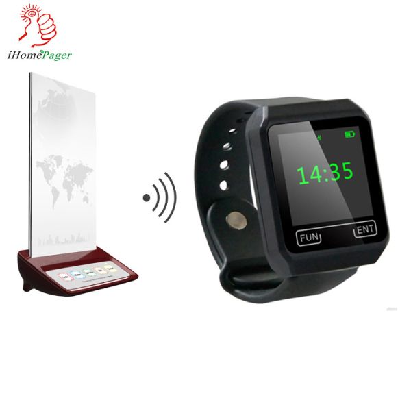 Buy KTV waiter calling system wireless call button and watch receiver at wholesale prices