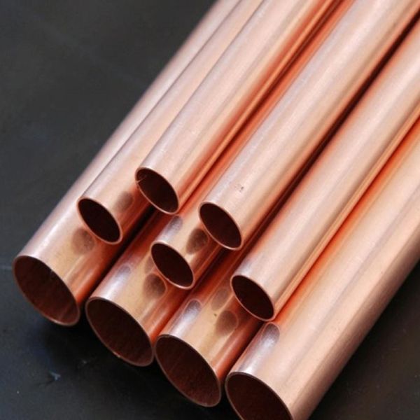 Buy C11000 Seamless Refined Copper Pipe C10100 C10200 Tube AS1571 at wholesale prices