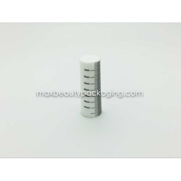 N1030 glossy white nail polish cap with printing nail polish packaging plastic cap uv coating color available