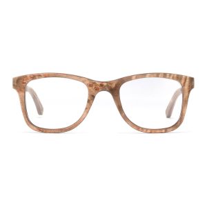 Unisex Vintage Nature Wooden Optical Glasses Light Weight
