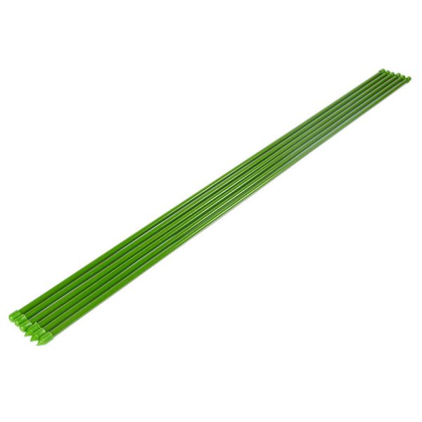 Buy PE Reisn Covered 7mm Steel Metal Garden Plant Stakes at wholesale prices