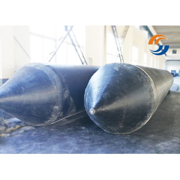 Hauling Pneumatic Boat Lift Float Bags Nature Rubber High Buoyancy
