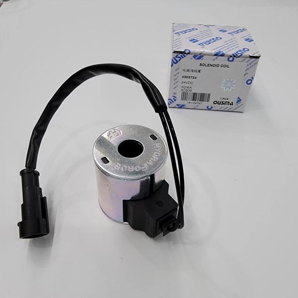 24V Solenoid Valve Coil 4303724 For XGMA XG836 Excavator