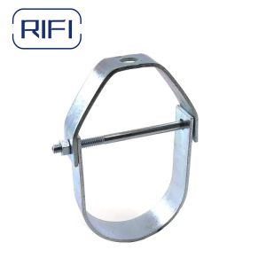 ISO Galvanized Clevis Hangers Electrical Steel Pipe Tube Clamp