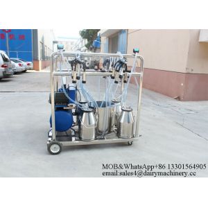 550l/Min Vacuum Pump Capacity Goat Milking Machine , Cow Milking Equipment