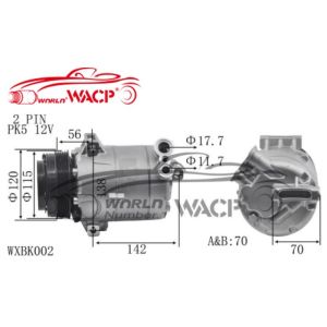 Quality PXE16 5PK Variable Displacement Compressor For Buick Lacrosse 2.4 WXBK002 for sale