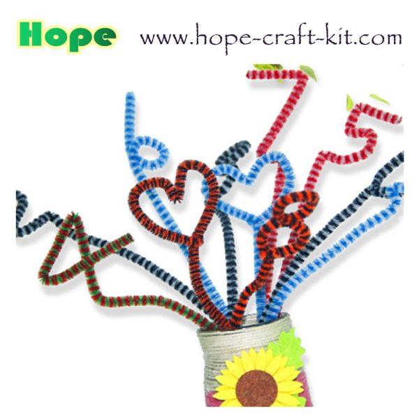 Spotted chenille stems Speckled pipe cleaners for children creative DIY craft kit material KIDS STEM INNOVATION