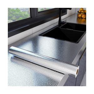 PVC Removable Gold Metallic Wallpaper Aluminum Gold Foil Wallpaper