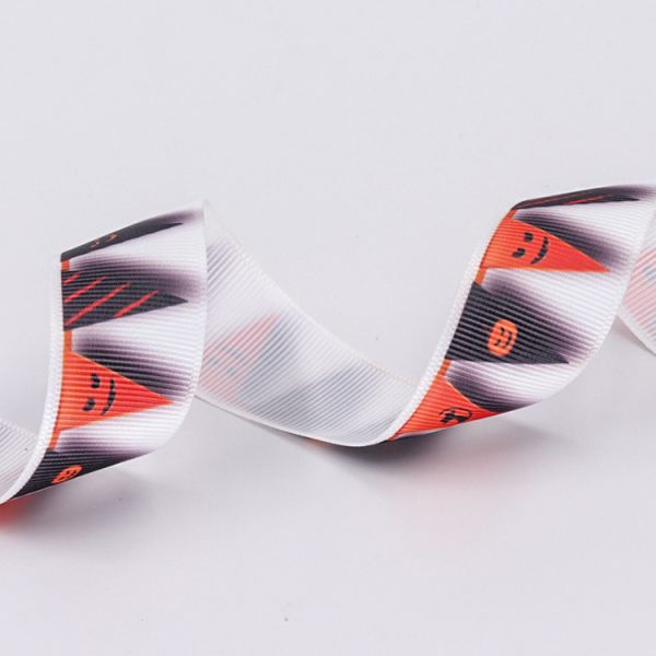 Thermal Transfer Personalised Printed Ribbon Plaid / Stripe Type For Party