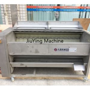 Cassava / Ginger / Potato Washing And Peeling Machine Energy Efficiency