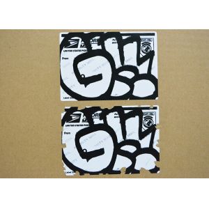 Self adhesive destructible label paper / Blank Eggshell Stickers
