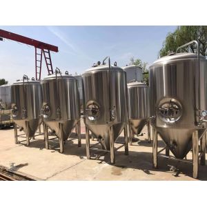 15HL Beer Manufacturing Equipment , PLC Full Automatic / Half 1000l Brewery