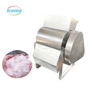 Carbon Steel SUS304 Material Industrial Ice Crusher Maker
