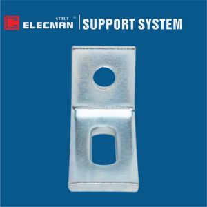 Galvanised Steel Slotted 90 Degree Angle Strut Bracket For Square Washers
