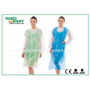 Sleeveless Embossed Smooth Surface Polyethene Disposable Aprons