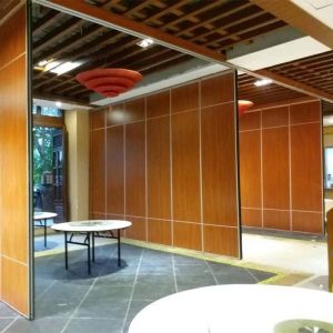 85mm Thickness Removable Wooden Partition Wall / Folding Room Partitions