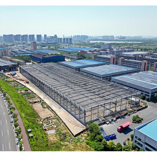Industrial Modular Steel Frame Building Complex Steel Frame Building For Warehouses Sheds