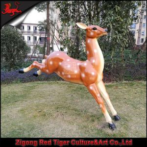 China Sunproof Custom Fiberglass Products Garden Animal Statues Resin on sale