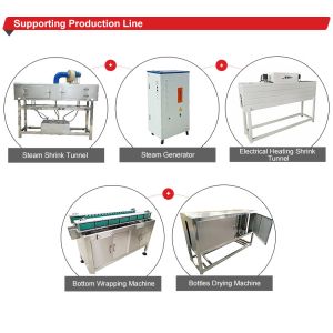 Shrink Sleeve Label Machine With Electric Steam Shrink Stove