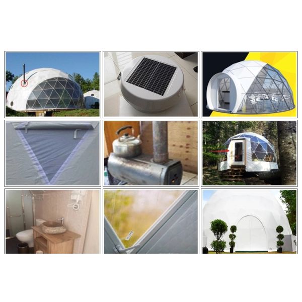 Waterproof Outdoor Camping Tent Transparent Itinerant Exhibition Wholesale Dome tent