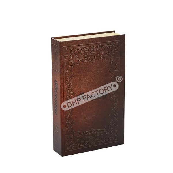 Buy Fashionable Browm Deco Books Box With Luxury Gifts Elegant Style at wholesale prices