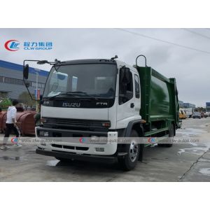 ISUZU FTR 4x2 6 Wheeler 12CBM LHD Waste Collection Truck