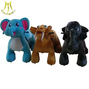 Hansel mountable animals motorized plush animals ride toys battery powered