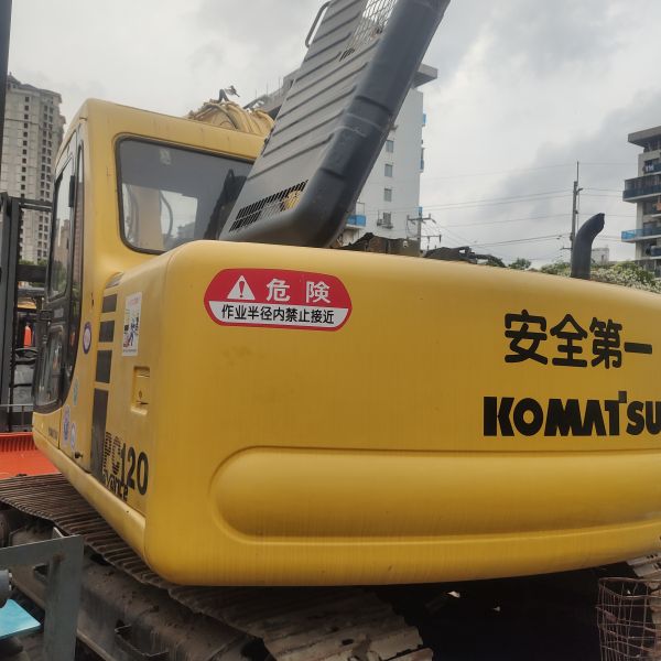 Buy Used tracked hydraulic excavator, second-hand Komatsu PC120 excavator at wholesale prices