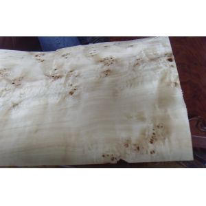 Flat Burled Wood Veneer Sliced Cut , Constructional Ash Burl Veneer