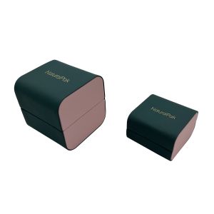 Round Corner Soft Touch Luxury Jewelry Packaging Box For Gift Watch
