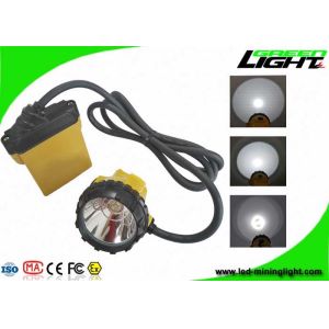 Ip68 Cordless LED Miners Cap Lamp Super Bright Rechargeable Aluminum Cup