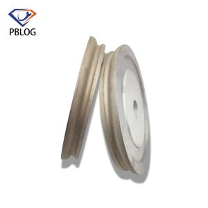 Beveled OG Glass Edge Diamond Grinding Wheel High Speed Movement