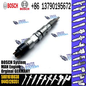 Common Rail Fuel Injector 0445120349 0445120350 0445120351 Diesel Engine