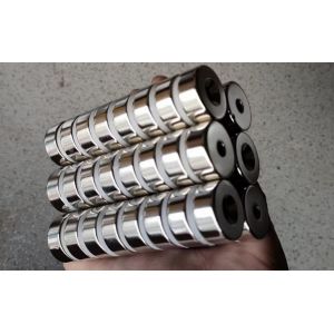 N52 Neodymium Magnet Circular Tube Radial Oriented Sintered