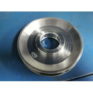 China 110x22mm Wire Drawing Machine Parts , Alloy Aluminum Idler Pulley on sale