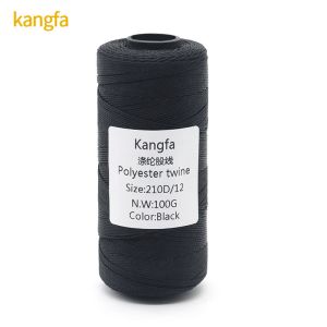 210d/12ply 100% High Tenacity Polyester Thread for Crochet and Quilting in