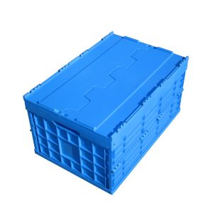 plastic collapsible warehouse fruit picking crate foldable feature plastic crate