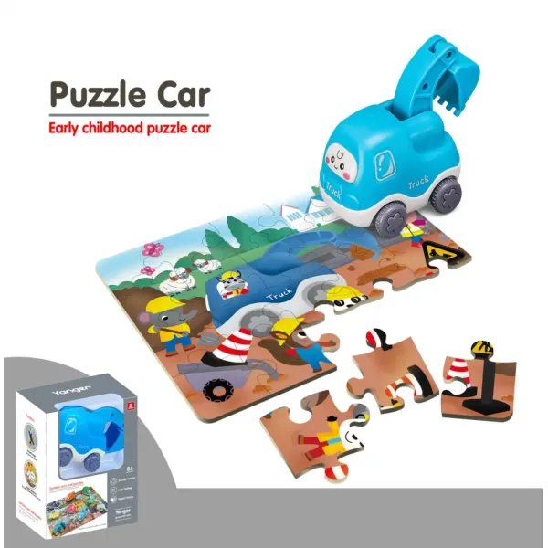 Wholesale Children&prime;s Baby Gifts Interesting Children&prime;s Games Puzzle Puzzle Education Toys Inertia Friction Cartoon Car